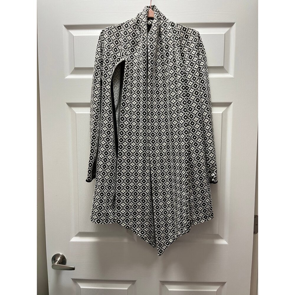 Unique Wrap Jacket with Tie Sz S